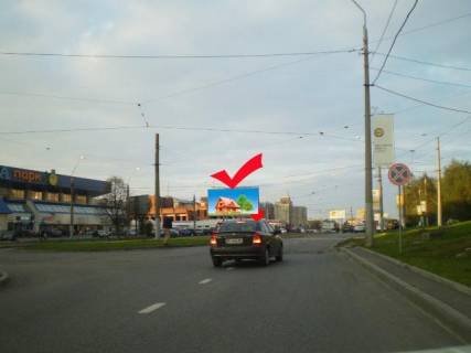 Билборд A в Львове вул.Кн.Ольги 73, готель Супутник, Аквапарк, до вул.В.Великого фото 1