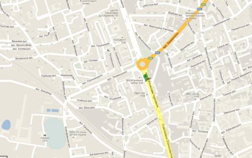 Prismatron, Prism A in Lviv, 3х6  av.Cornovola 45, Fokstrot, do centru - 240795 scheme