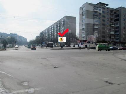 Billboard A in Lviv st.Lubins'ka-Petluri, navproti Bud.Mebliv, do Aeroportu Photo 1