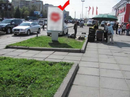 Ситилайт A в Львове, 1.2x1.8  вул.Кн.Ольги 106, Універмаг Львів фото 1