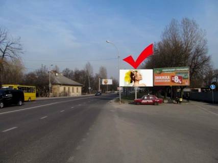 Билборд A в Львове, 3х6  вул.Липинського-вул.Промислова, з центру фото 1