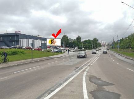 Билборд B в Львове, 3х6  вул.Пасічна, 172, Сільпо фото 1