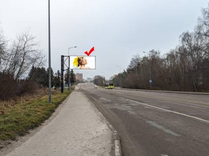 Билборд B в Львове, 3х6  вул.Шевченка, Рясне-2, Укрнафта, вїзд в місто фото 1