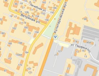Prismatron, Prism A in Lviv, 3х6  st.Kul'parkivs'ka-st.Perfec'kogo, do centru - 158013 scheme