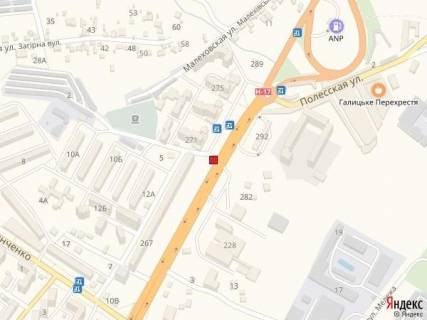 Скролер, Скрол A у Львові, 2,30х3,14  вул.Б.Хмельницького-вул.Мідна, до центру - 586154 схема