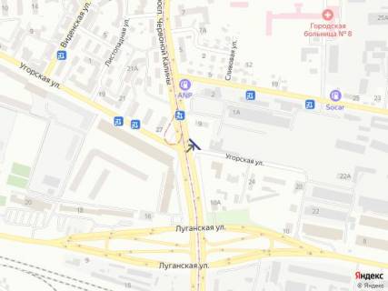 Призматрон, Призма A у Львові, 3х6  пр.Червоної Калини - вул. Угорська - 472095 схема