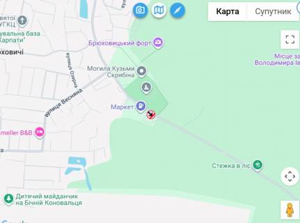 Призма A в Львове, 3х6  Львів-Брюховичі, вул.Львівська,(автомайданчик) до Львова - 620998 схема