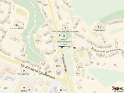 Скролер, Скрол A у Львові, 2,30х3,14  вул.Пасічна 87-вул.Лисеницька - 564574 схема