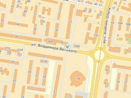 Scrolller, Scroll A in Lviv, 2,30х3,14  вул.В.Великого 26, McDonalds, до вул.Кульпарківської - 669348 scheme