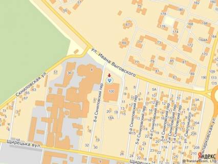Scrolller, Scroll A in Lviv st.Vigovs'kogo 100, TC VAM, pravoruc vid vhodu - 137212 scheme