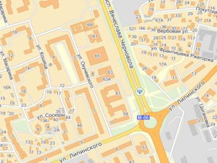 Призма Р/П в Львове, 3х6  пр.Чорновола 59, БП Ювілейний, до центру - 246785 схема