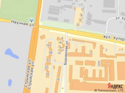 Призма A в Львове, 3х6  вул.Стрийська-вул.Наукова, до центру - 247781 схема