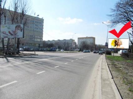 Білборд, Бігборд (Борд)  A у Львові, A  вул.Липинського 11, до центру Фото 1