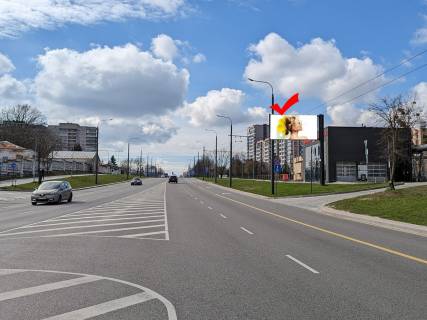 Билборд A в Львове, 3х6  вул.Хуторівка, 23, мийка Асгард, до вул. Стрийська - Наукова фото 1
