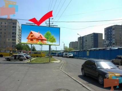 Билборд  в Львове пр.Червоної Калини 109, р-ок Санта-Барбара фото 1