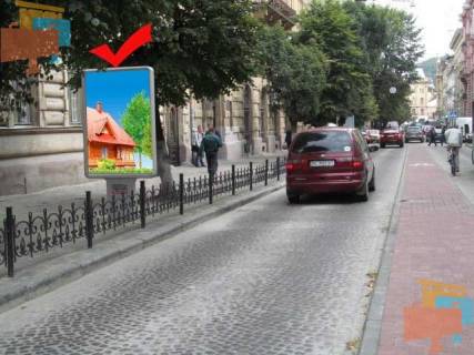 Ситилайт A в Львове, 1,2х1,8  вул.Січових Стрільців 16 фото 1