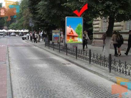 Сiтiлайт B у Львові, 1,2х1,8  вул.Січових Стрільців 16 Фото 1
