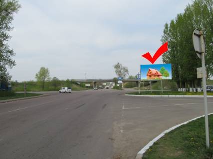 Білборд, Бігборд (Борд)  A у Львові, 3х6  Львів-Винники, в їзд у місто Фото 1