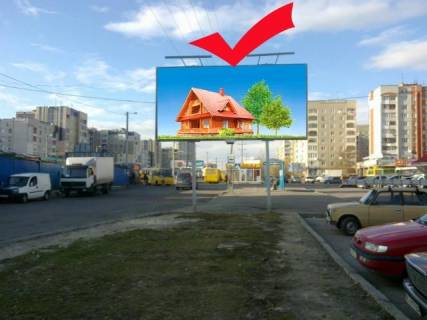 Билборд  в Львове пр.Червоної Калини 109, р-ок Санта-Барбара фото 1
