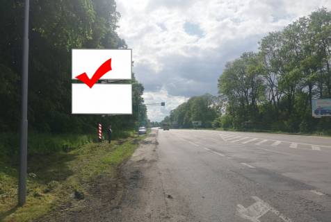 Билборд A в Львове, 3х6  Львів-Дубляни, Древній Град, Румбамбар, до Львова (нижній) фото 1