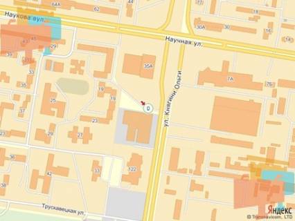 Ситилайт A в Львове вул.Кн.Ольги 120, Арсен, м.2 правий схема