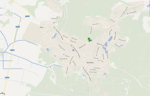 Билборд A в Львове, 3х6  Львів-Брюховичі, перехрестя вул.Курортна-Широка-Лікарська схема