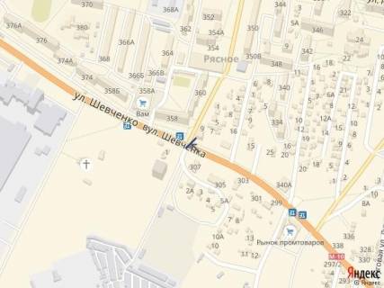 Билборд A в Львове, 3х6  вул.Шевченка 358, ТЦ СІЛЬПО схема