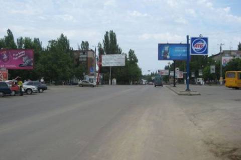 Билборд B в Николаеве, 3x6  Богоявленський просп. (Жовтневий просп.) ріг пр. Корабелів фото 1