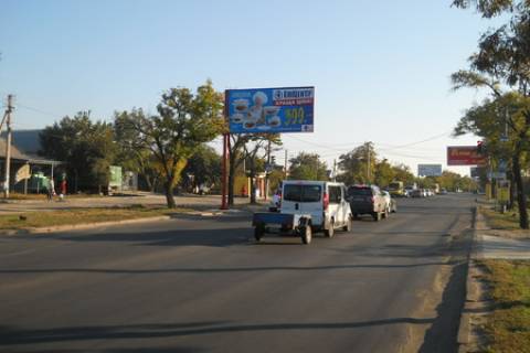Билборд  в Николаеве Богоявленський просп. (Жовтневий просп.) остановка "Хрест" Широкая Балка фото 1