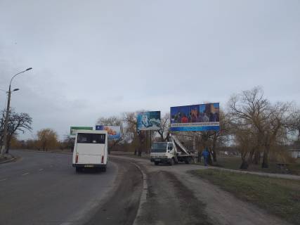 Билборд A в Николаеве, 3x6  вул. Веселинівська перед мостом (Варварівка) фото 1