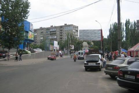 Білборд, Бігборд (Борд)  A у Миколаєві, 3x6  Центральний просп. (Леніна просп.)- 3 Слобідська вул. (Дзержинського) Фото 1