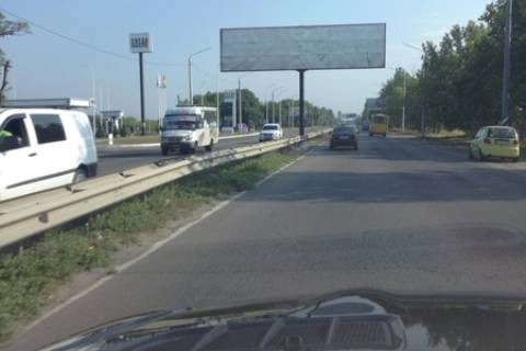 Мегаборд  в Николаеве Богоявленський просп. (Жовтневий просп.)  поворот на воинскую часть фото 1