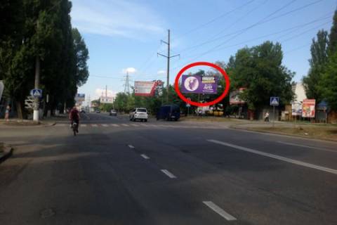 Білборд, Бігборд (Борд)  A у Миколаєві, 3x6  вул.Космонавтів в'їзд на Строй ринок Фото 1