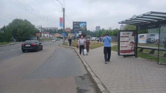 Ситилайт A в Львове, 1,2х1,8  вул.Мазепи,  СТРЦ SPARTAK (зупинка гр.транспорту) фото 1