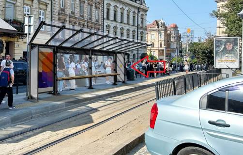 Citylight A in Lviv, 1,2х1,8  Площа Соборна (Зупинка «Площа Соборна») Photo 1