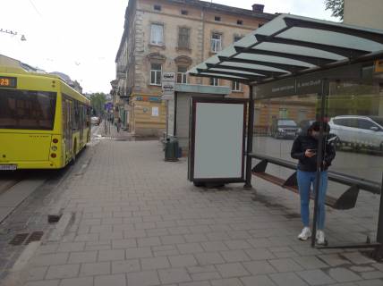 Ситилайт A в Львове, 1,2х1,8  вул.Городоцька Церква святої Анни (зупинка гр.транспорту) фото 1
