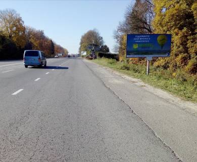 Билборд A на трассах Львовской области, 3х6  Підїзд до м Львів, км 0+900, праворуч (с Гамаліївка, ГК Древній град, РК Румбамбар) фото 1