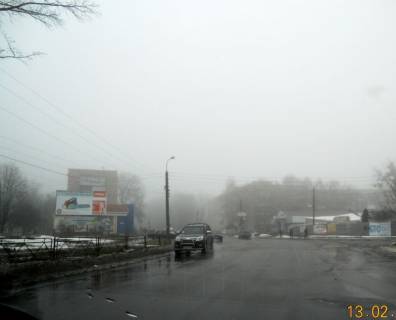Билборд B в Умане, 6х3  вул.Гетьманська (Пролетарска), 1а, навпроти, (клуб "Сага") початок вул.Тищика,сторона Б фото 1