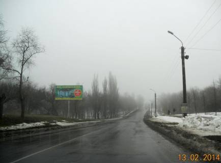 Билборд B в Умане, 6х3  вул.Київська, 25е (перший від пл.Перемоги в напрямку  Автовокзала) сторона Б фото 1