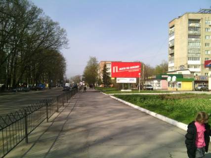 Билборд A в Умане, 6х3  вул.Тищика, 13а, сторона А фото 1