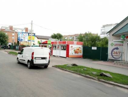 Билборд B в Умане, 6х3  вул. Шевченка, 37, навпроти міської поліклініки сторона Б фото 1