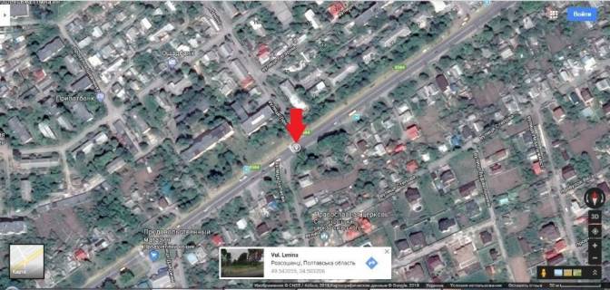 Билборд B в Полтавських трасах, 3*6  траса Київ- Харків 200 м до гіпермаркета Метро схема