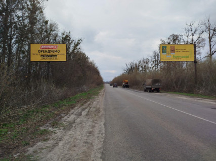 Билборд B в Тахтаулове, 3*6  траса Суми-Полтава , в`їзд в Полтаву  зі сторони Сум фото 1