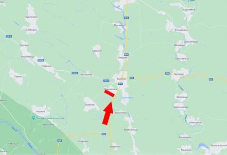 Билборд + в Васильевке Товсте на м.Заліщики схема