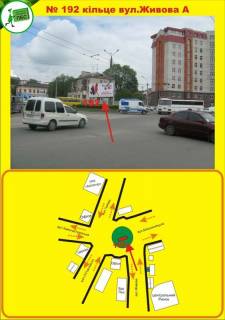 Билборд A в Тернополе кільце Торговиця вул. (Живова) фото 1