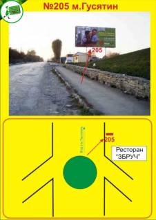 Billboard A in Ternopil smt. Gusatin , kil'ce Photo 1