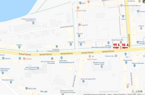 Ситилайт A в Тернополе Руська,15 схема
