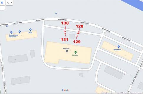 Сiтiлайт A у Тернополі Миру,6 ПК"БЕРЕЗІЛЬ" (правий) схема