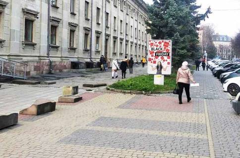Ситилайт A в Тернополе бульвар Т.Шевченка (драмтеатр) фото 1
