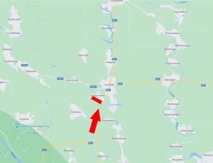 Билборд + в Васильевке Товсте на м.Заліщики схема